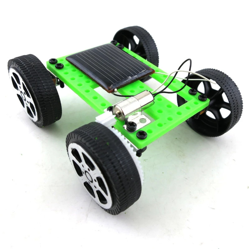 Renewable Energy For Kids - Zestaw samochodu solarnego DIY - zabawka