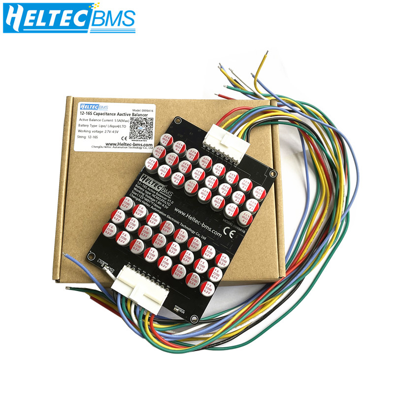 Battery Equalizer Balancer - Heltec 16S 5A Aktywny Balanser Kondensatorowy